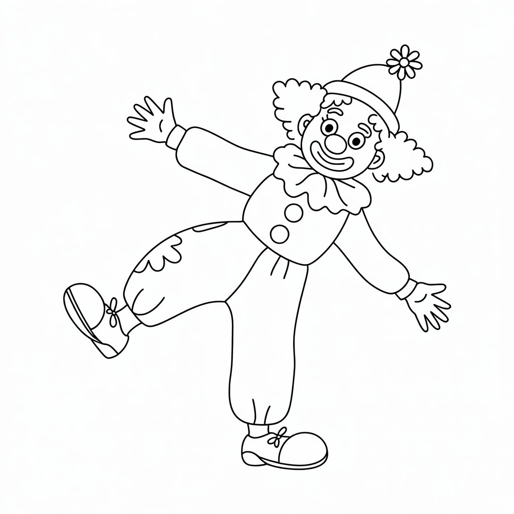 clown disegni