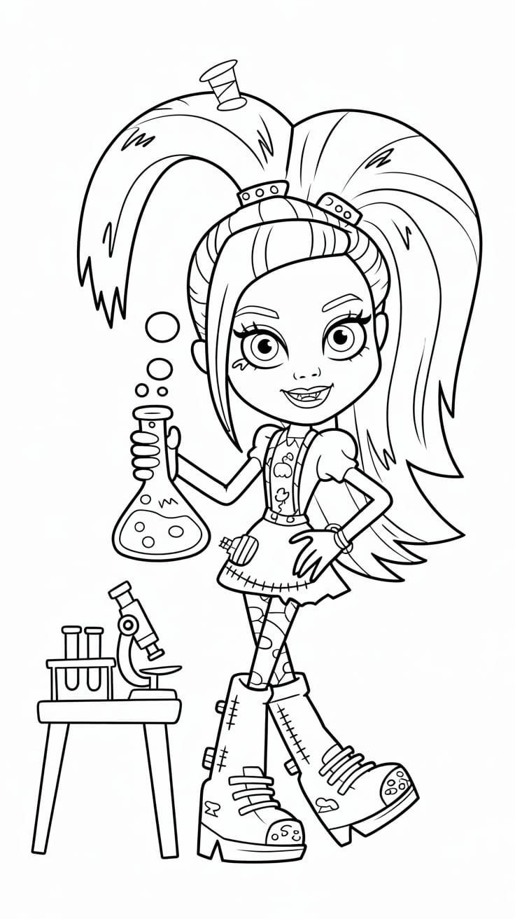 monster high disegni da colorare