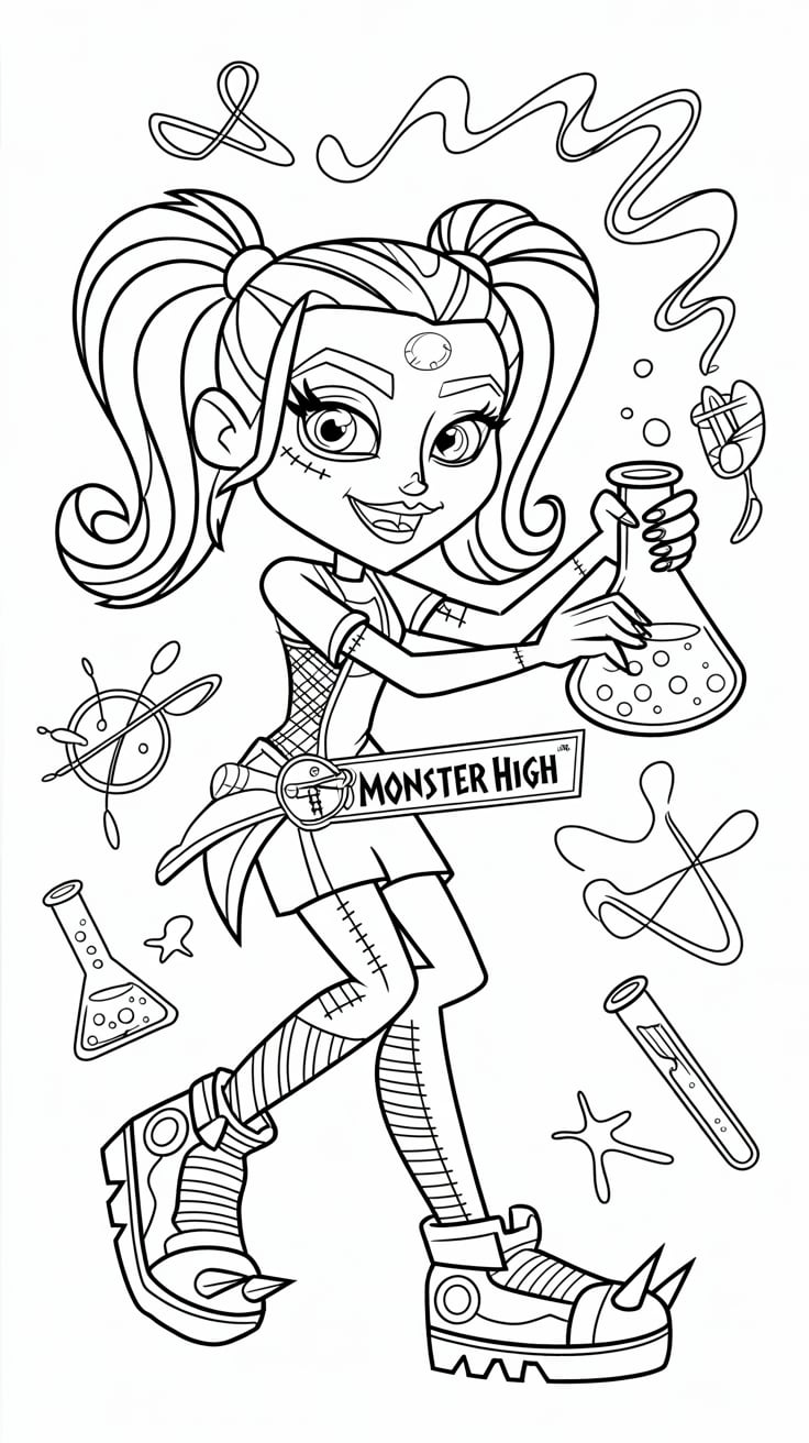 disegni delle monster high