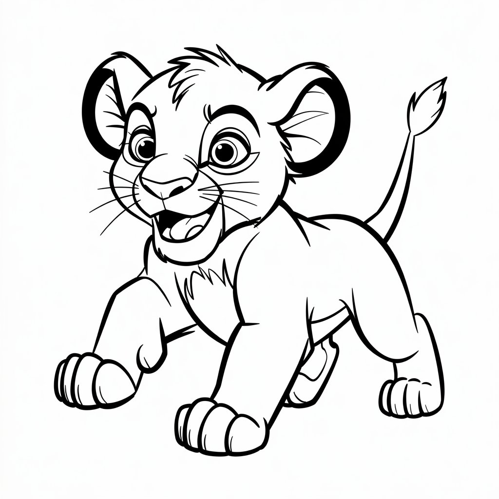 Disegni Da Colorare Re Leone