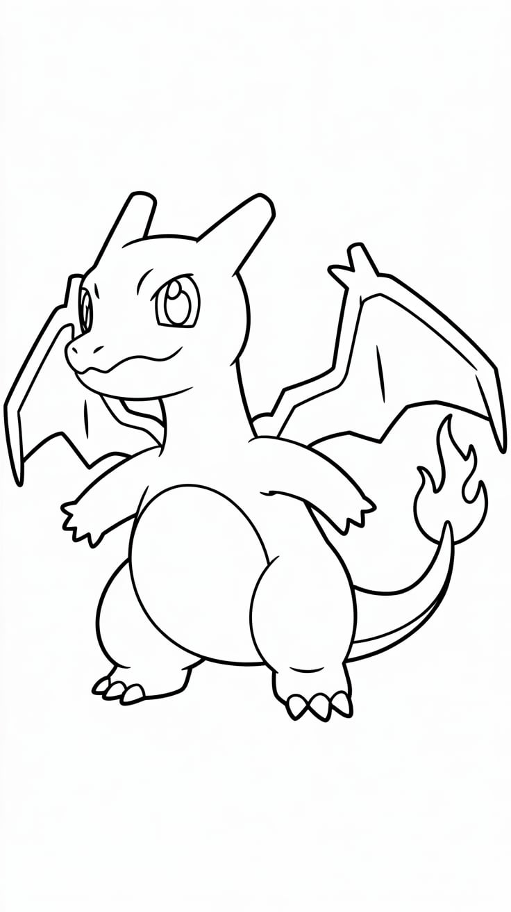 charizard disegni da colorare