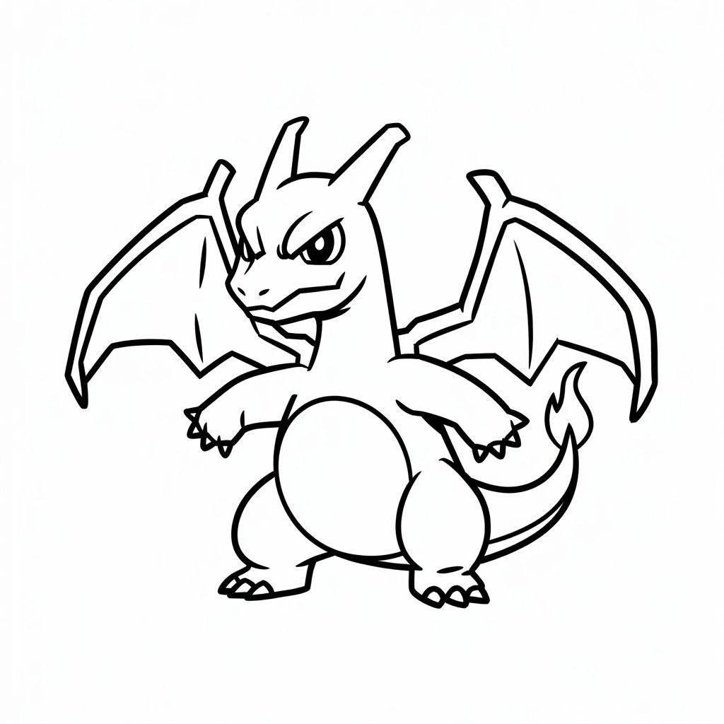 charizard da disegnare