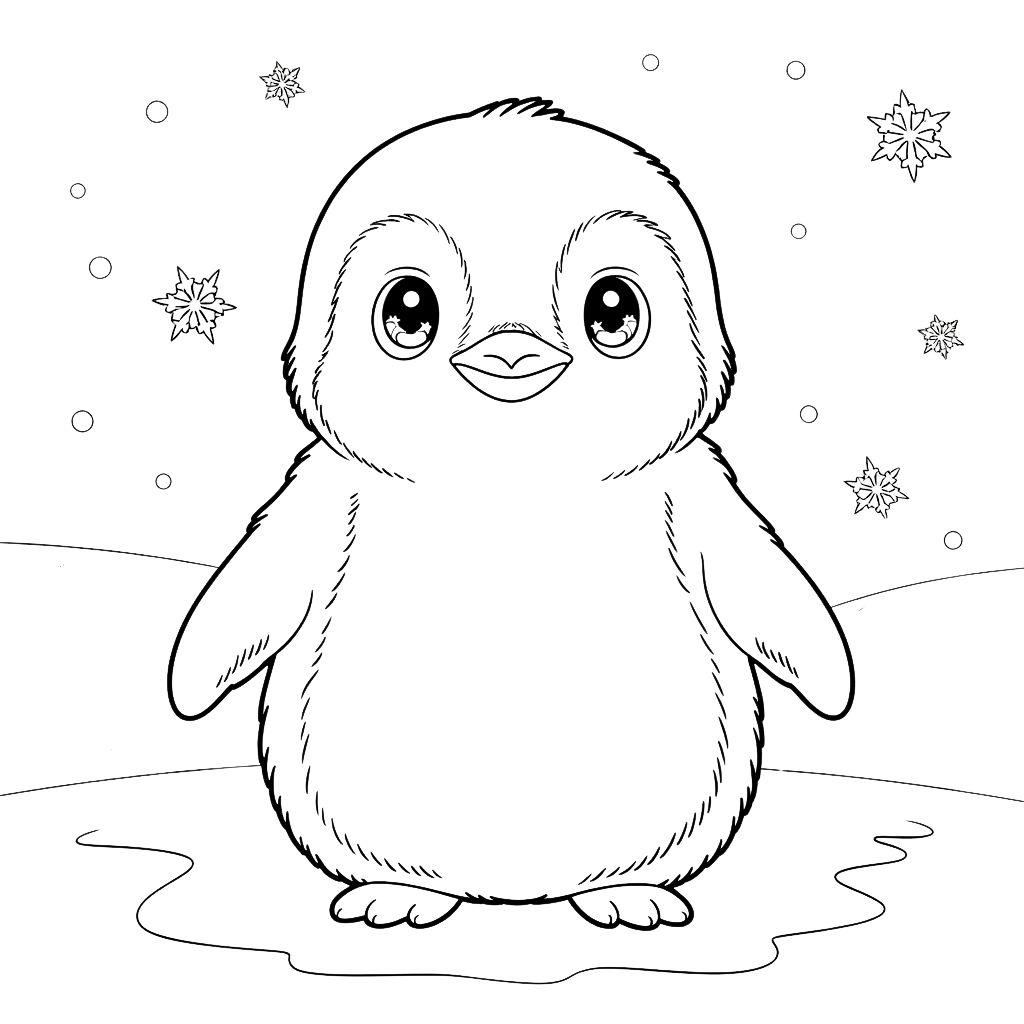 animales kawaii para colorear