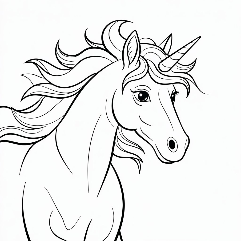 disegni unicorni