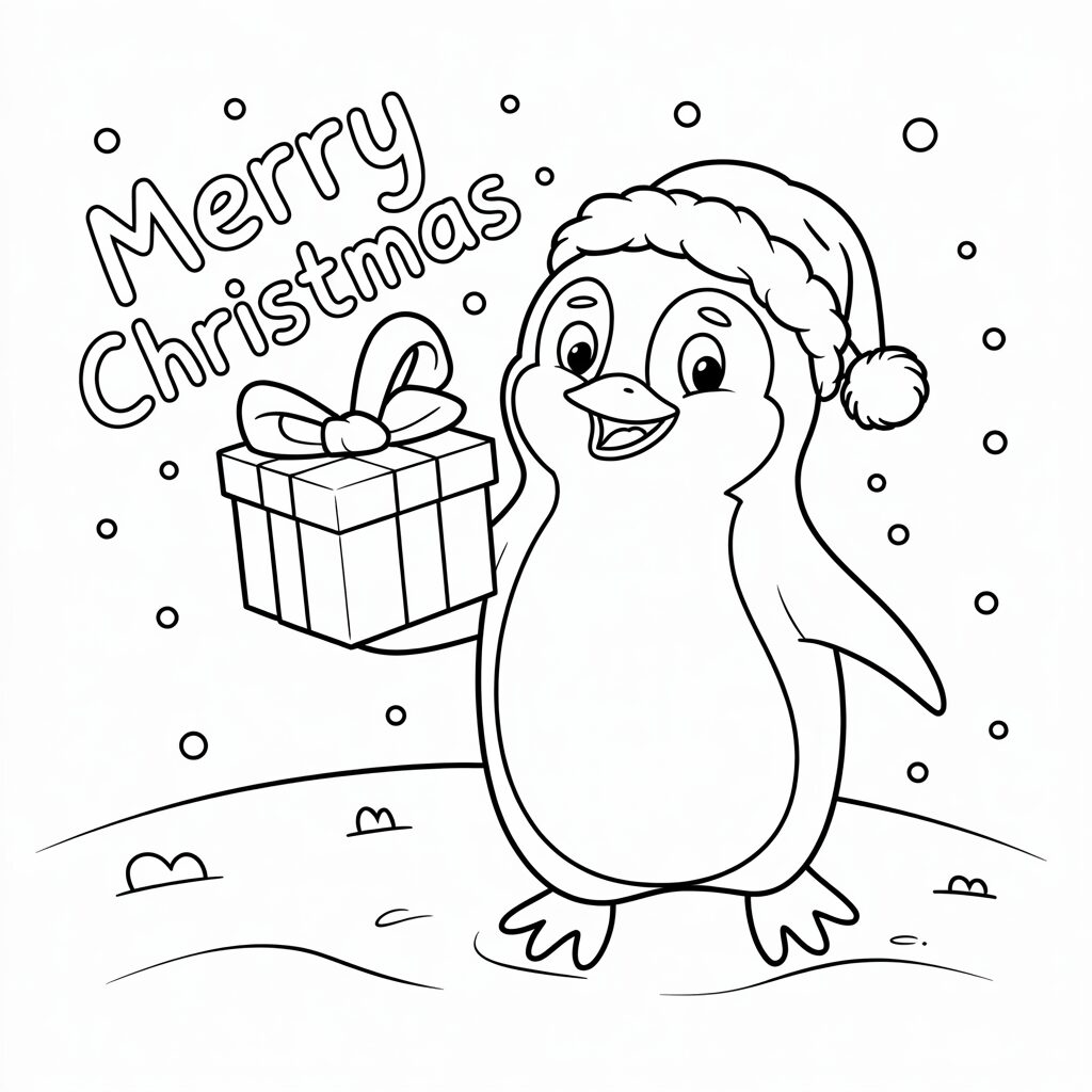 disegnare pinguino