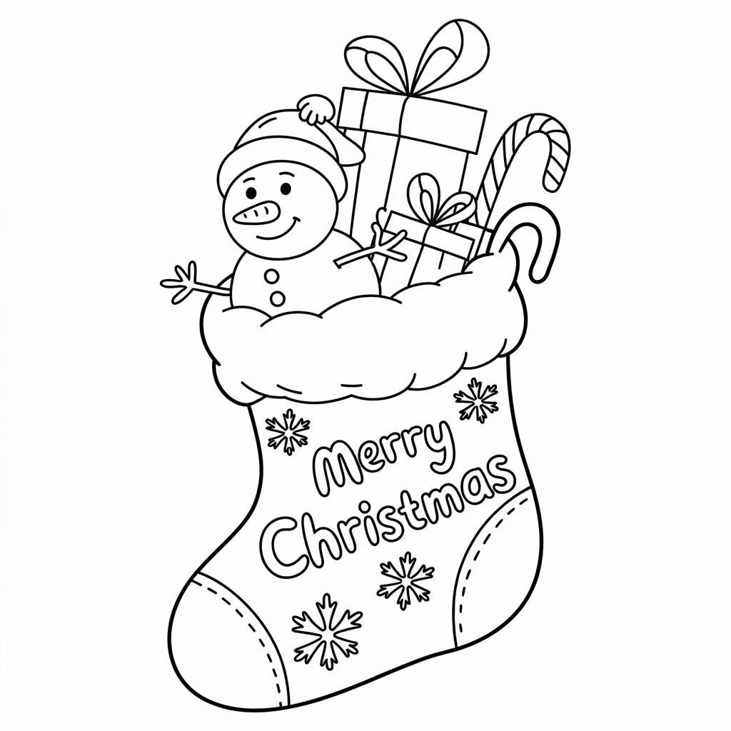 pupazzo neve disegno