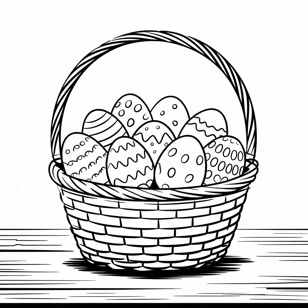 disegno uovo di pasqua