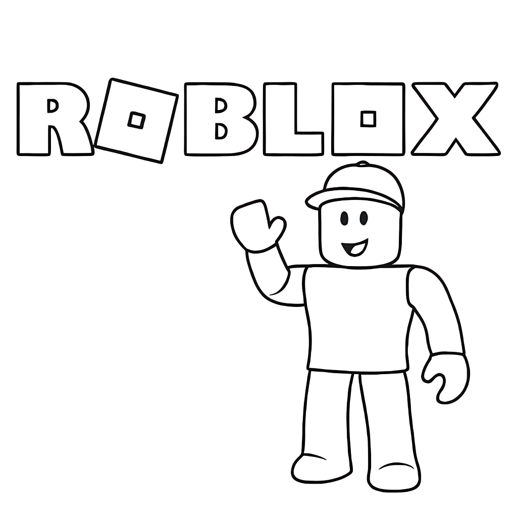 disegni da colorare di roblox