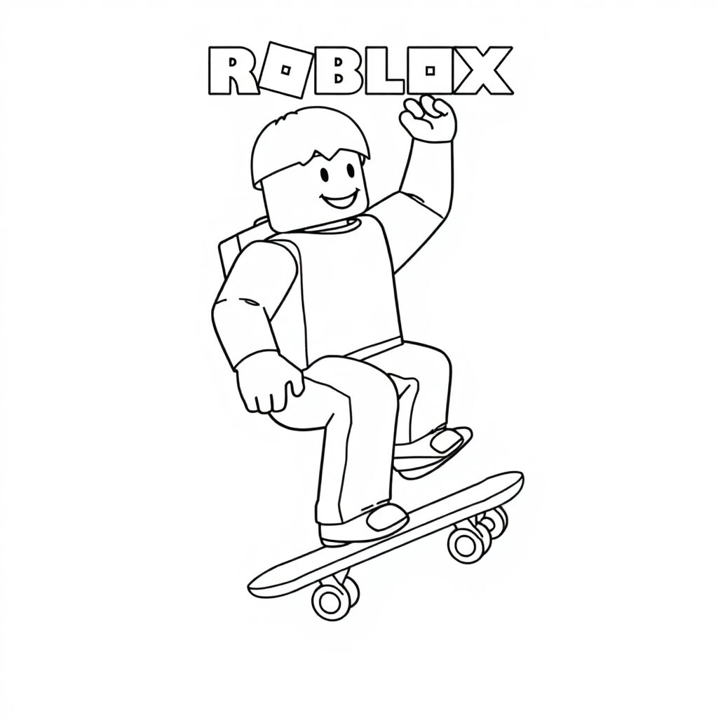 disegni di roblox colorati