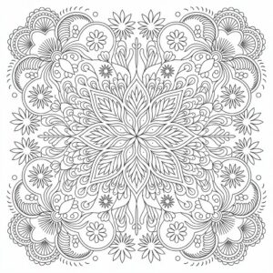 mandala da colorare per adulti