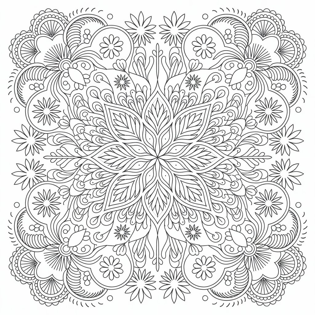 mandala da colorare per adulti