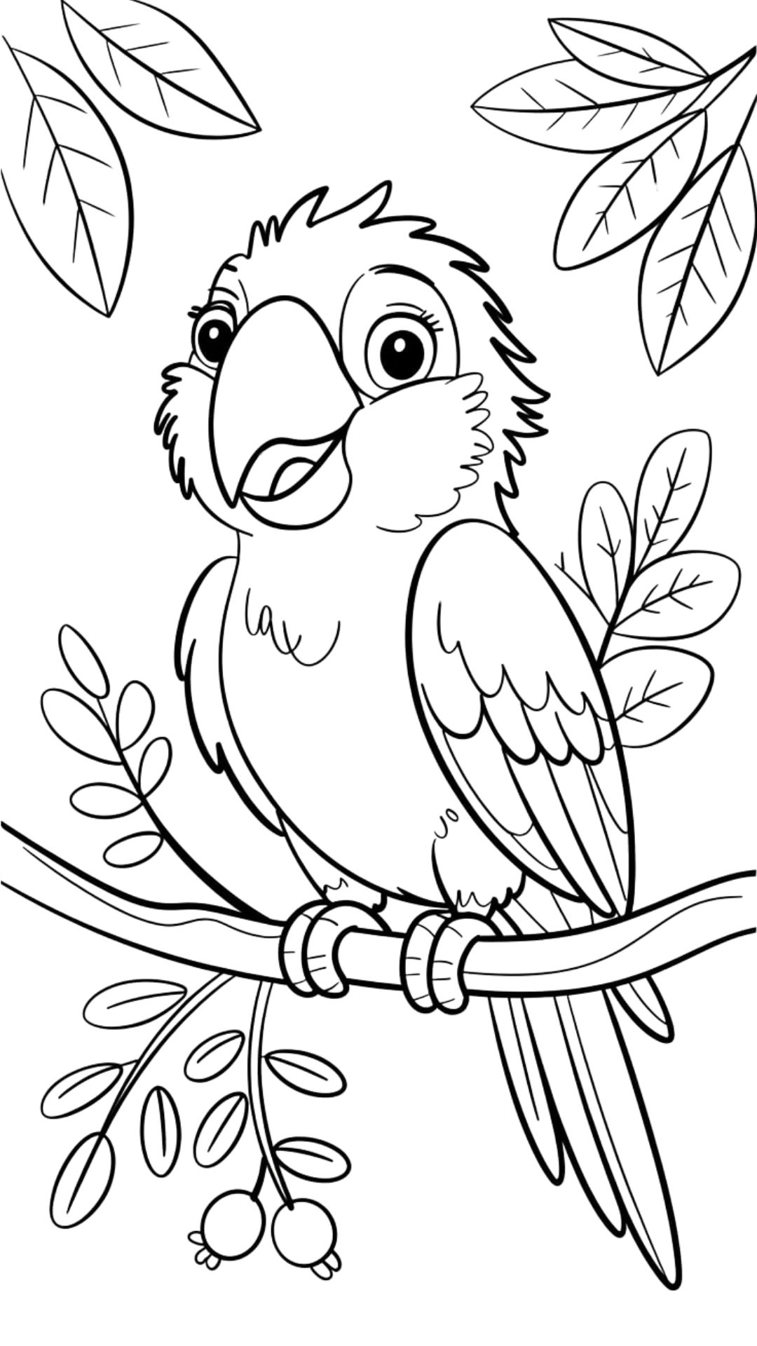 sognare pappagalli colorati