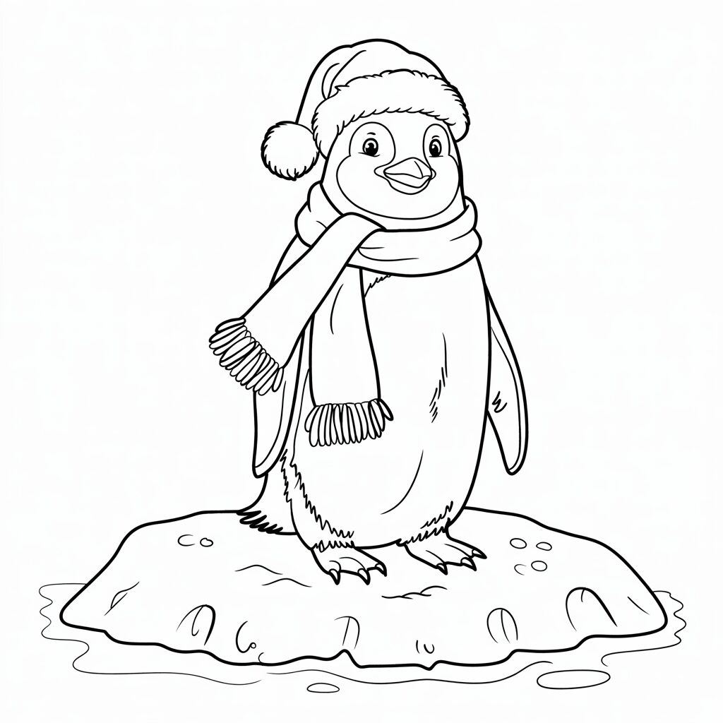 pinguini disegno facile