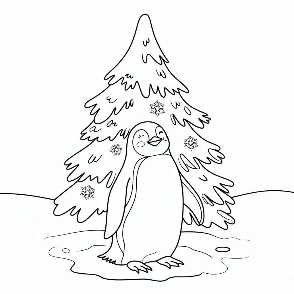 pinguini disegni