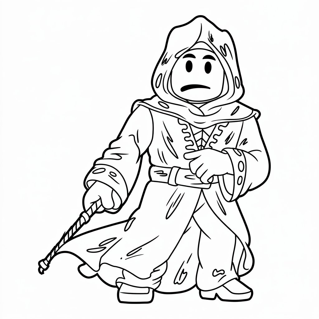 personaggi roblox da colorare