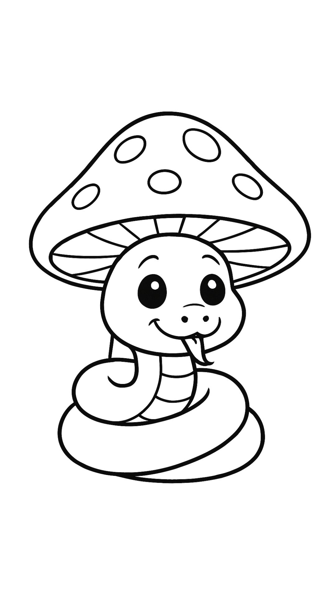 disegno di serpente da colorare