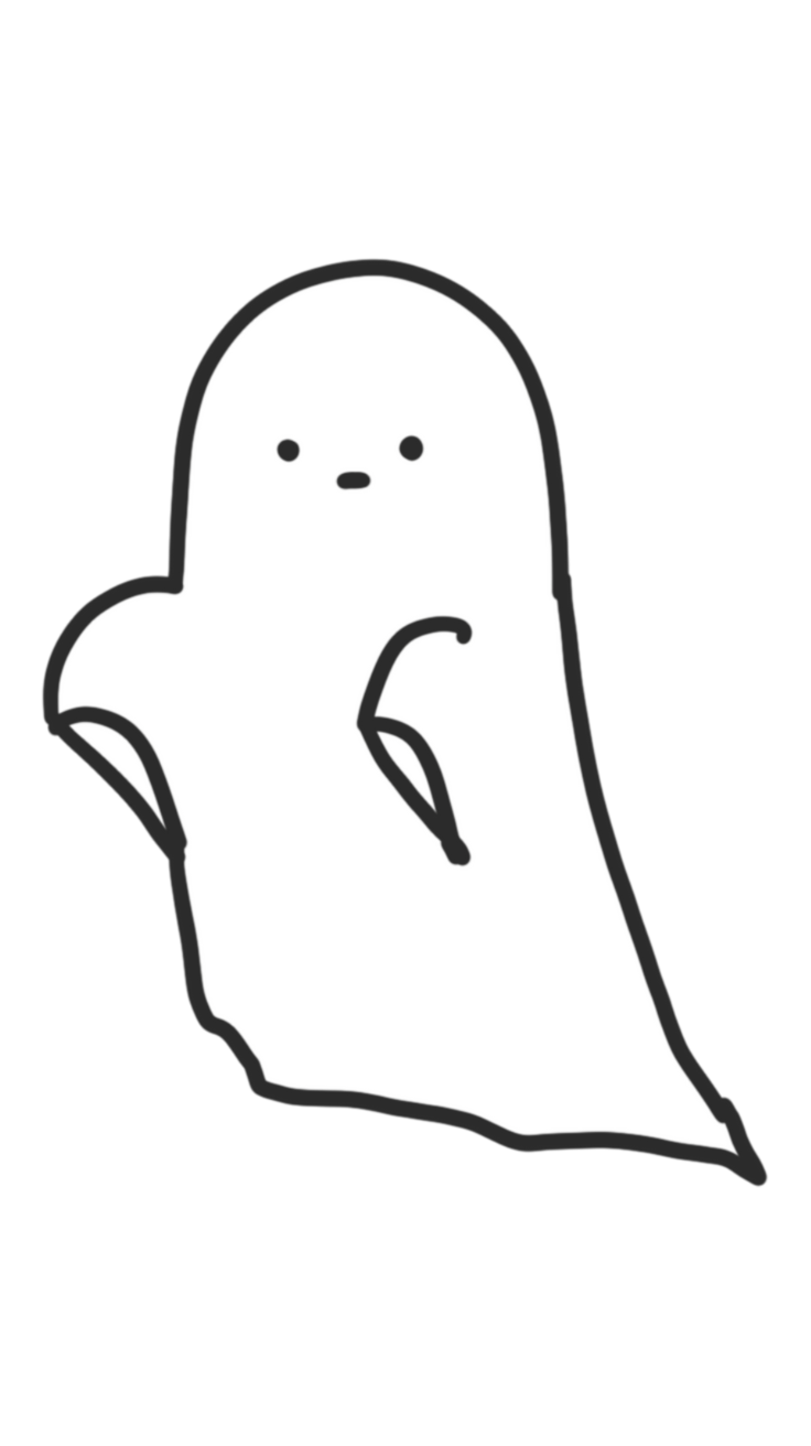 disegni fantasmi simpatici