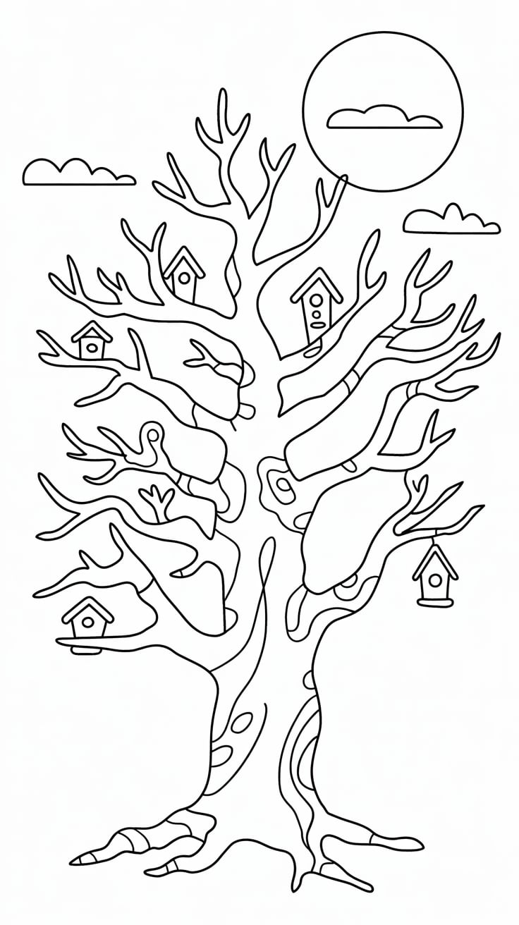albero disegnato