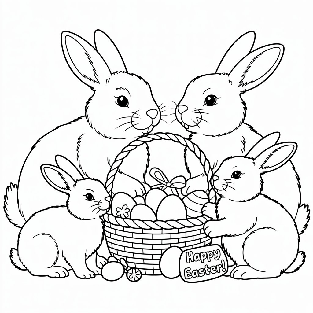 disegni di pasqua da stampare