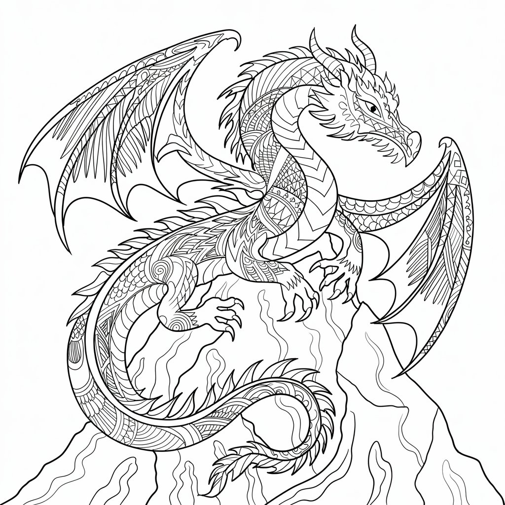 disegno da colorare per adulti