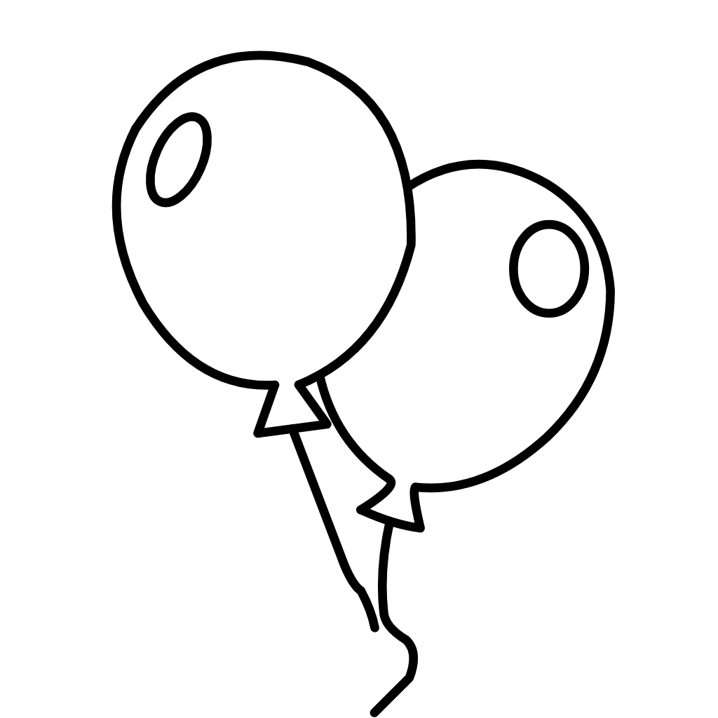 palloncini compleanno disegni
