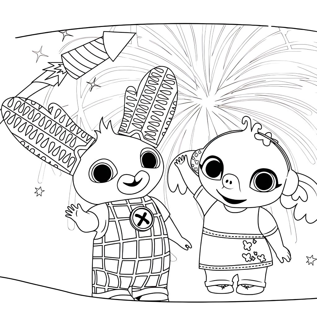 personaggi bing da colorare e stampare