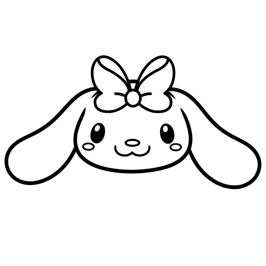 immagini di cinnamoroll da colorare