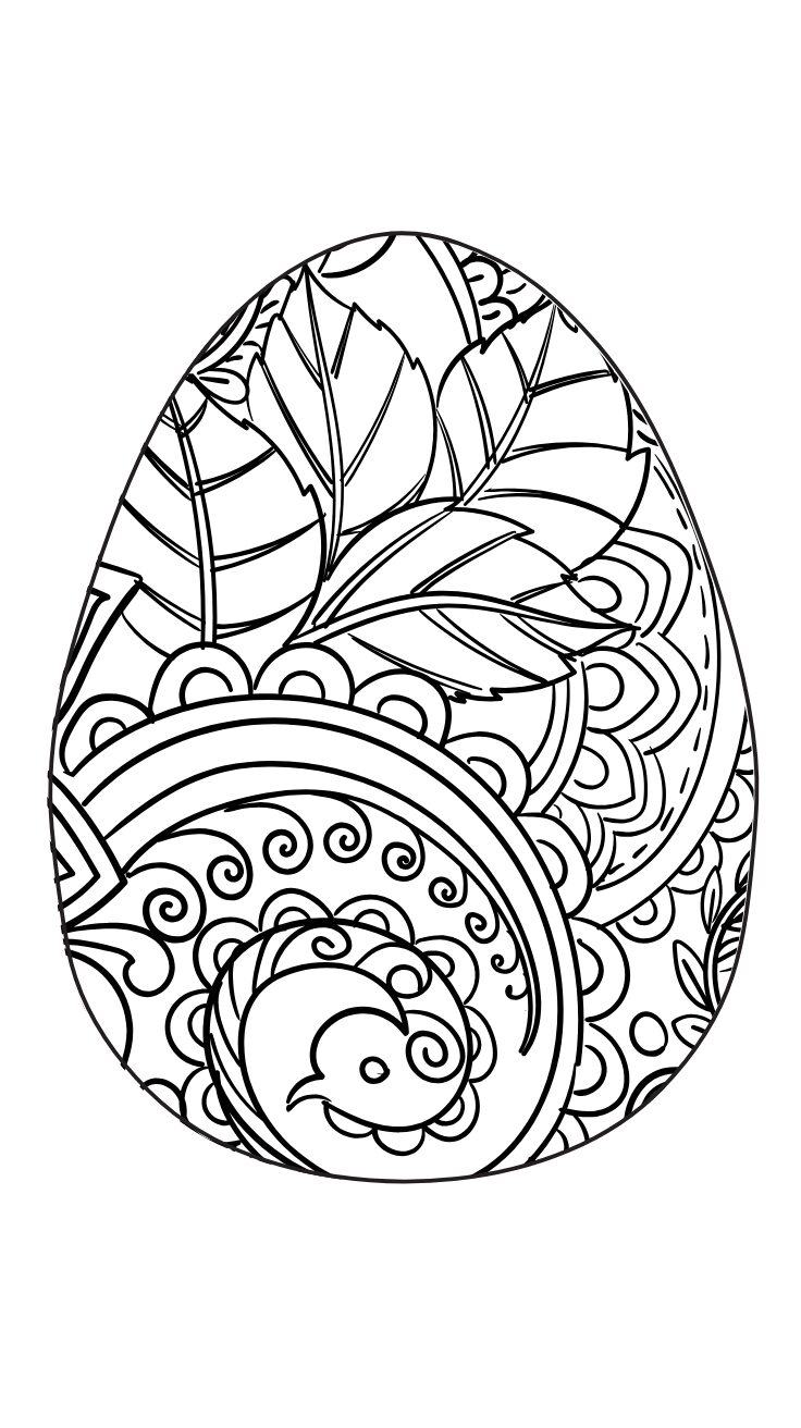 disegno uova di pasqua