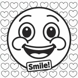 disegni emoji da stampare e colorare