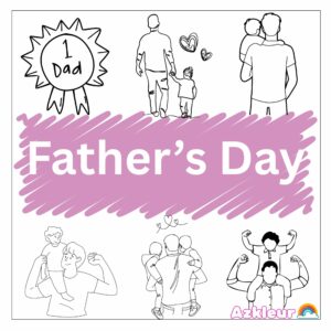 Disegno da Colorare Per la Festa del Papà