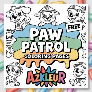 Paw Patrol da colorare