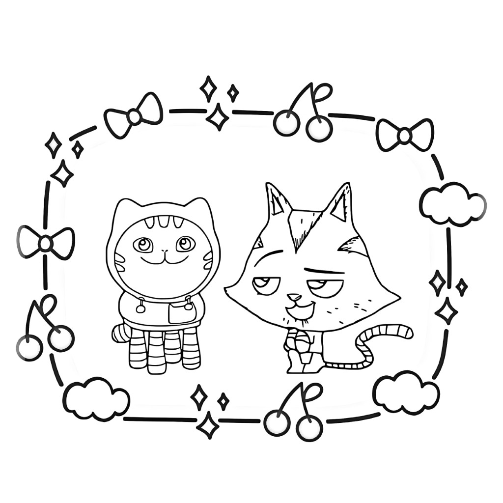 gabby disegni da colorare