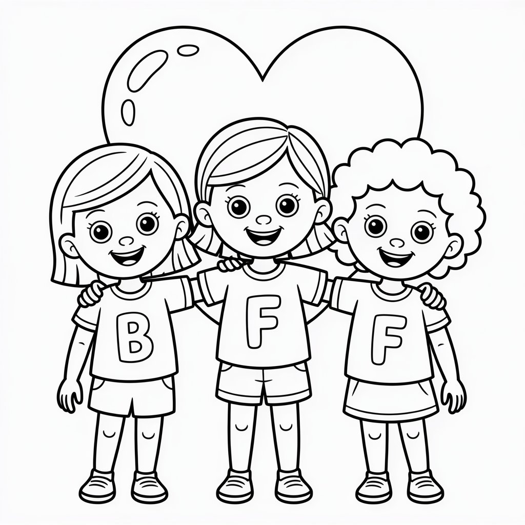 disegni per le migliori amiche