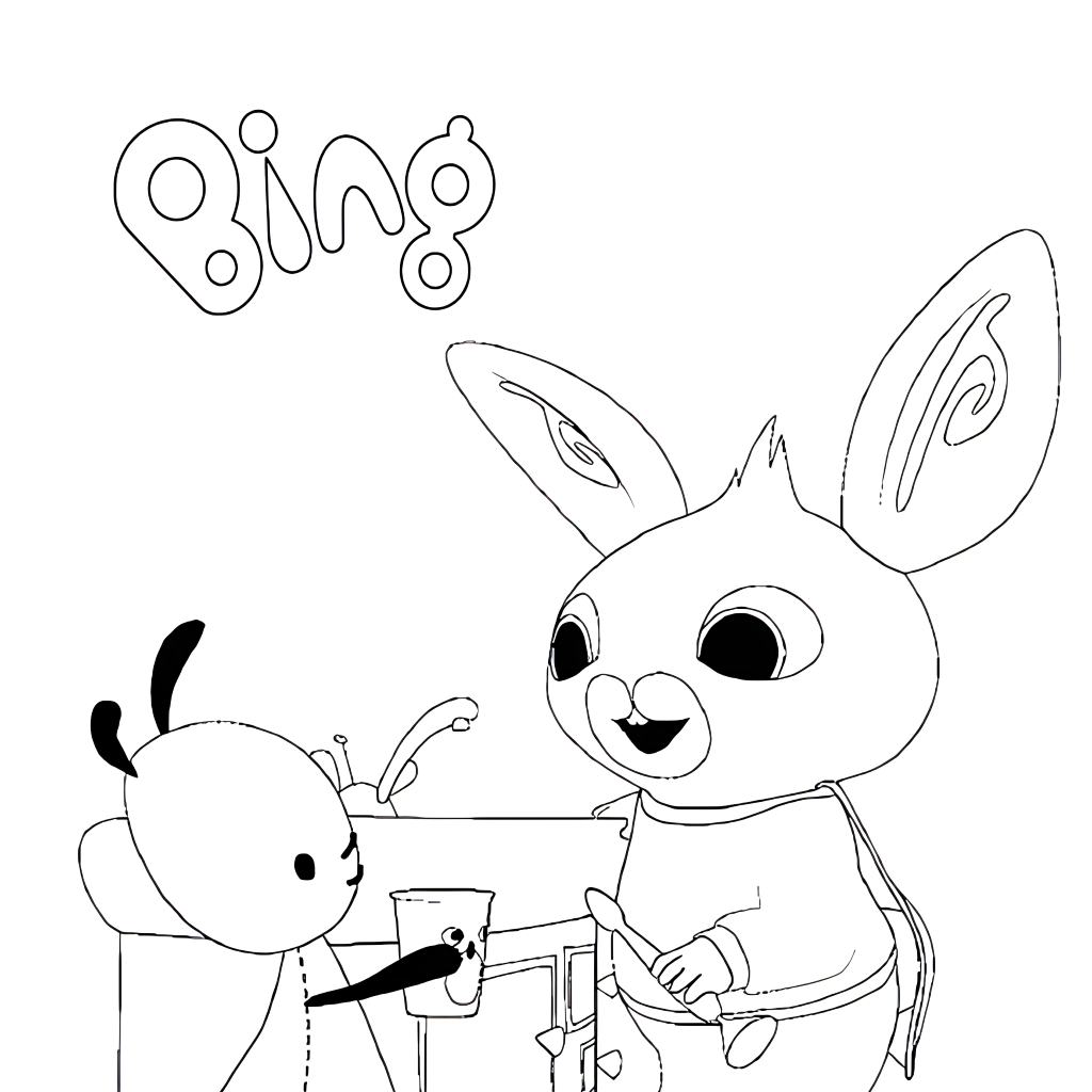 bing disegni da colorare