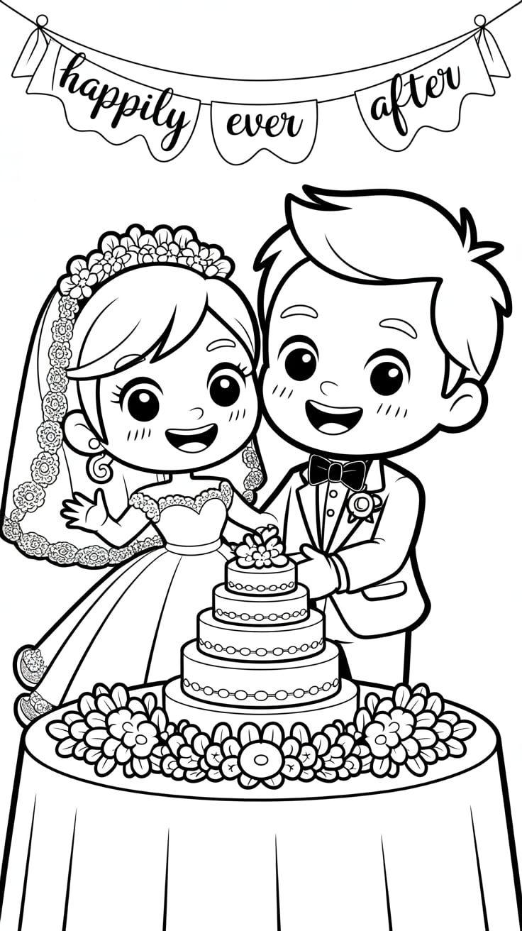 sposa disegno