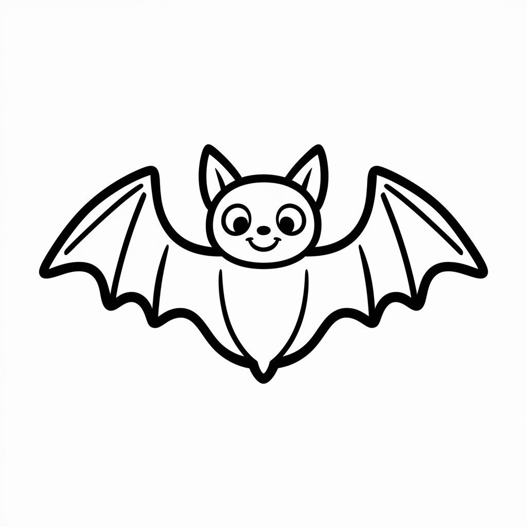 immagini pipistrello da colorare