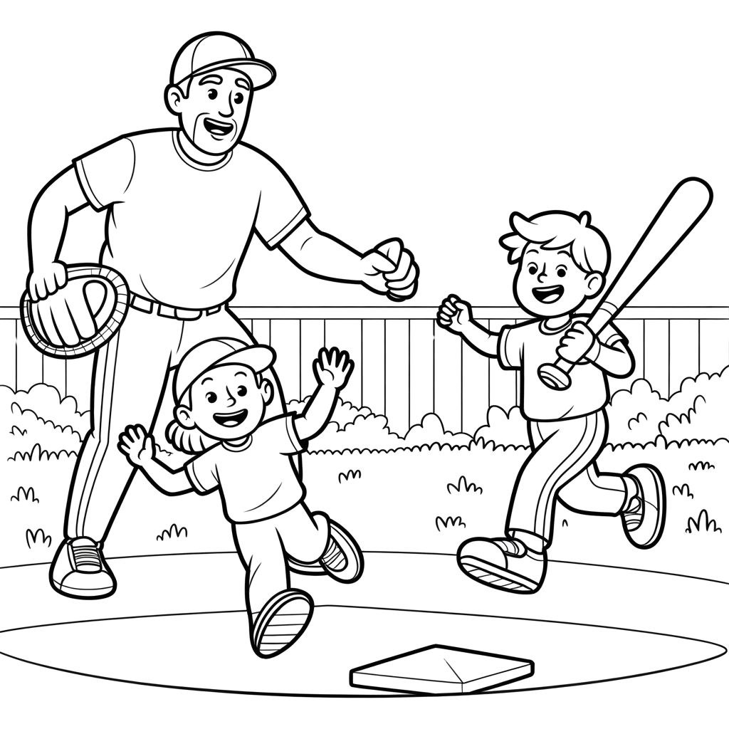 disegni da colorare festa del papà