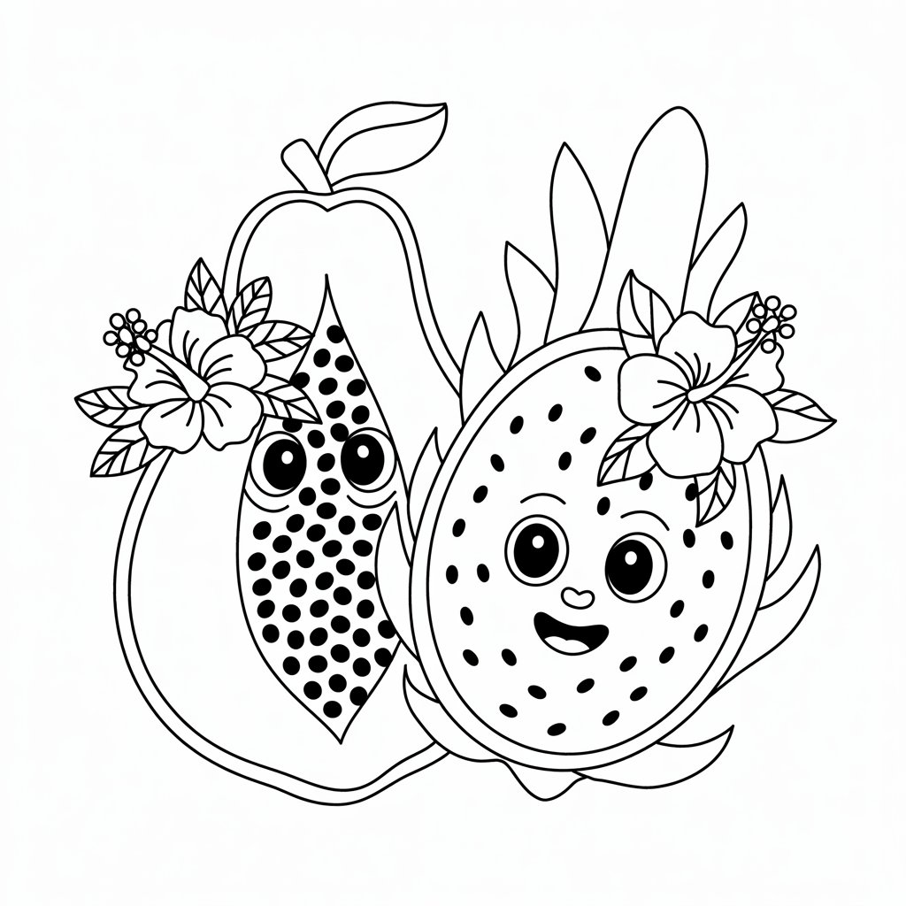cesto di frutta disegno