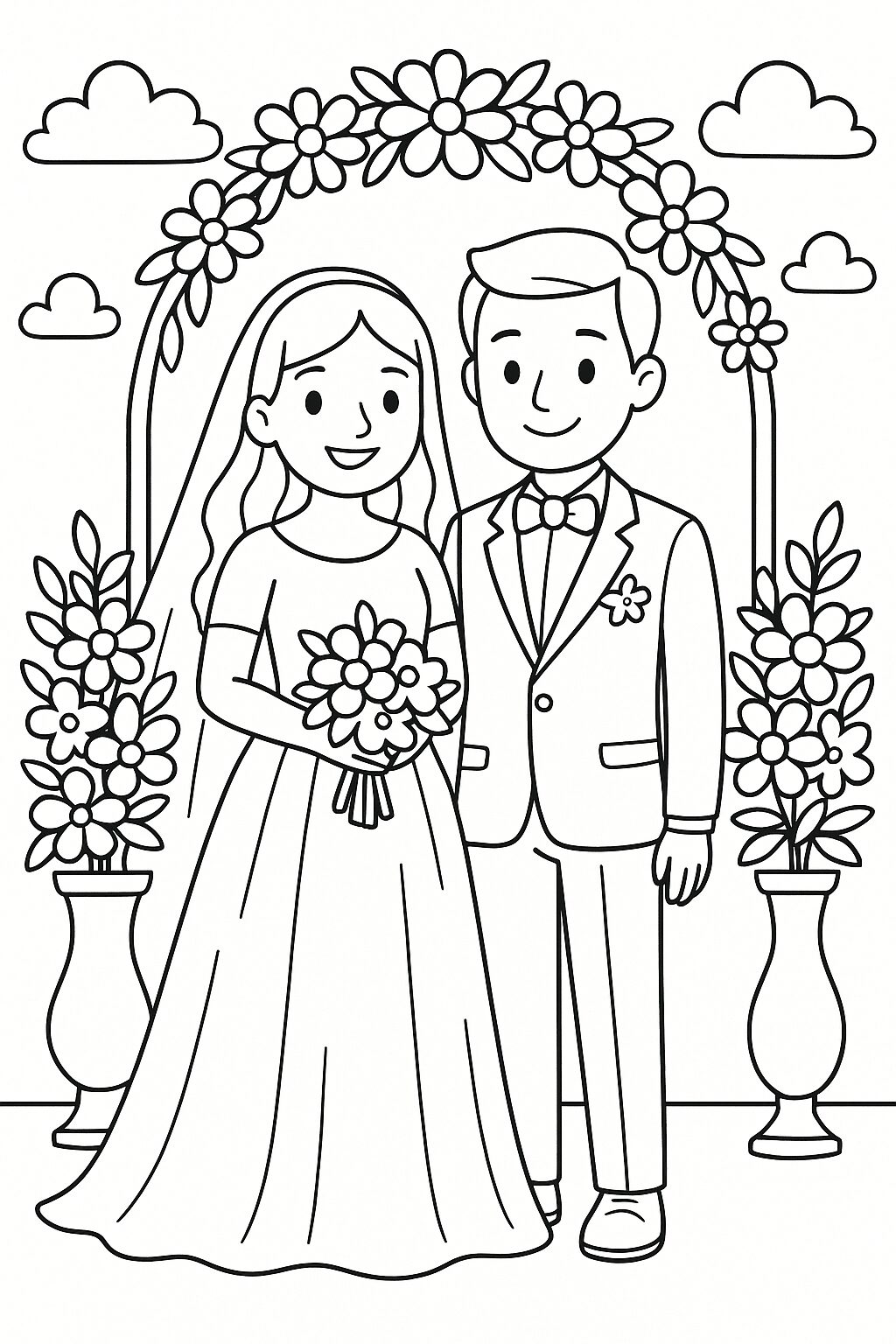 disegnare un abito da sposa