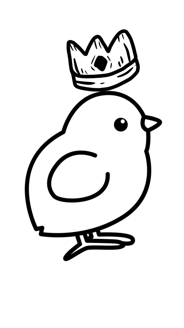 disegni pulcini pasquali