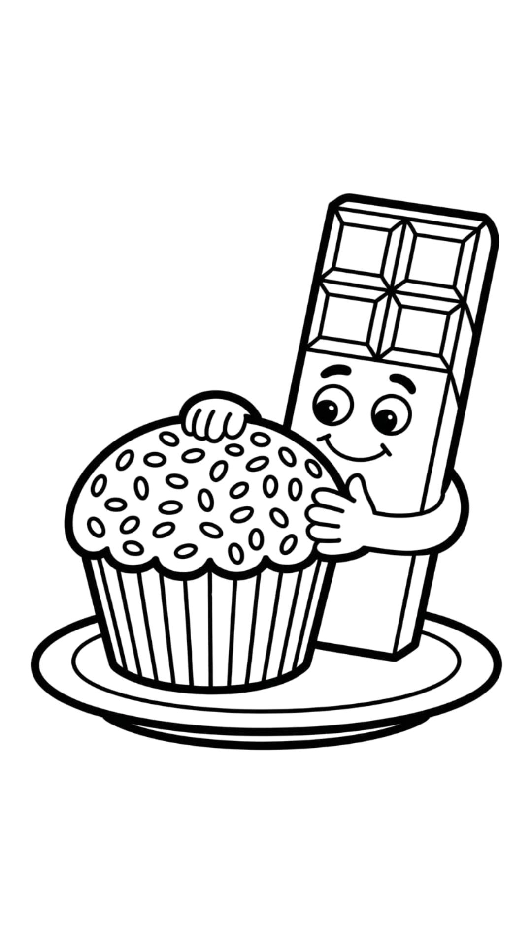 immagine caramelle da colorare