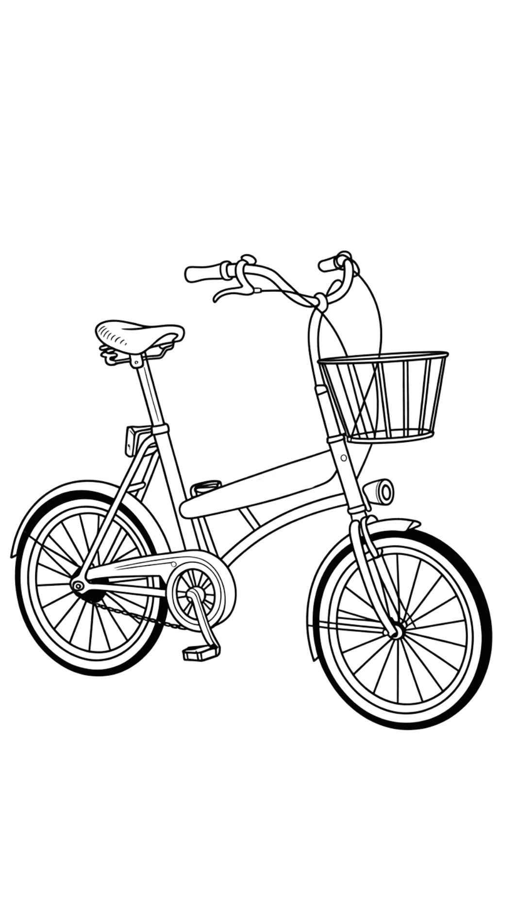 Immagini di Disegni Colorare Bambini Bicicletta