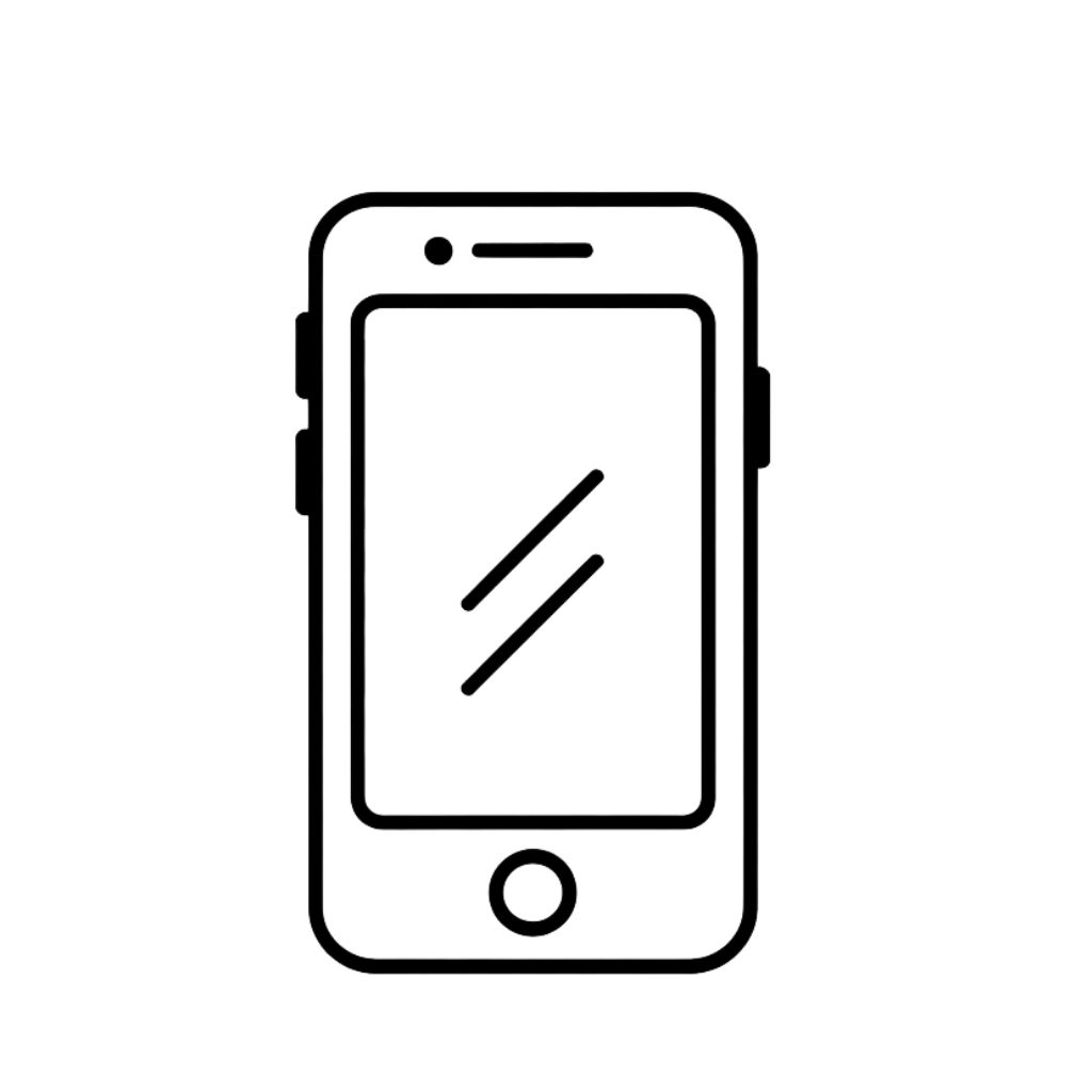 telefono disegno da colorare