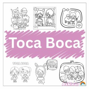 Toca Boca da colorare