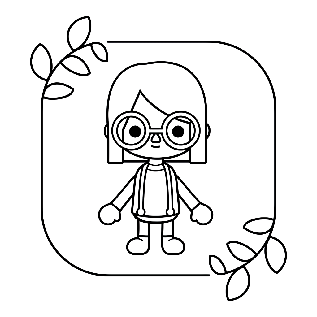 toca boca coloring