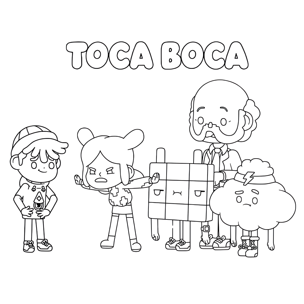 disegno di toca boca