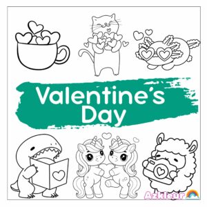 Disegni da colorare di San Valentino
