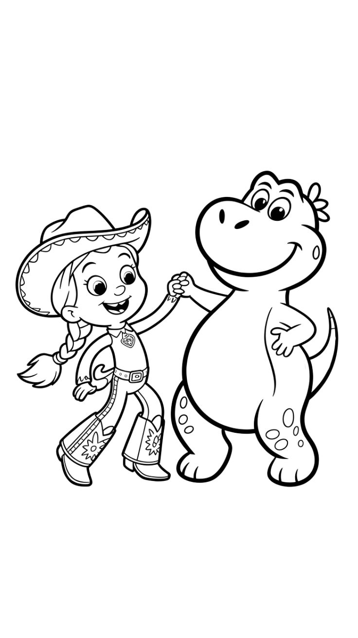 immagini di toy story da colorare