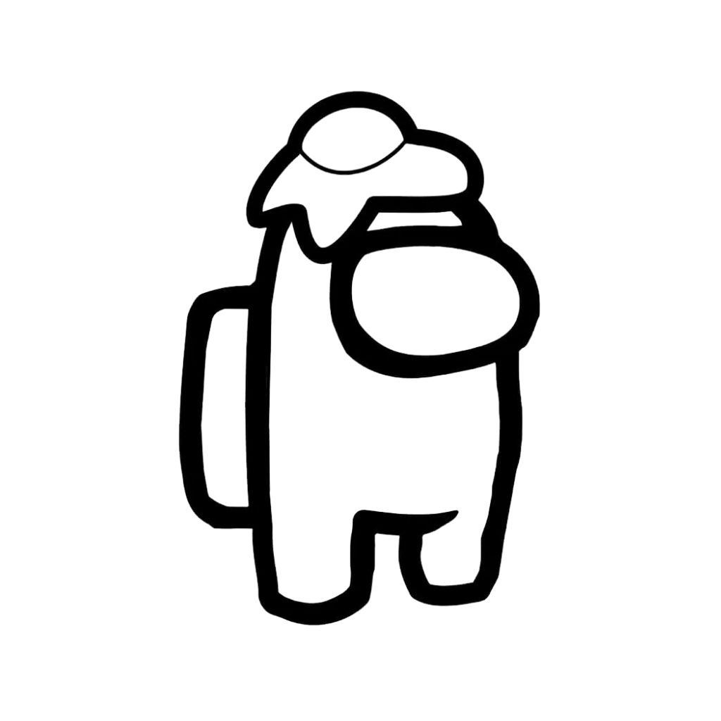 disegno da colorare among us