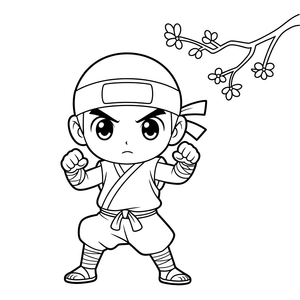 disegno da colorare anime